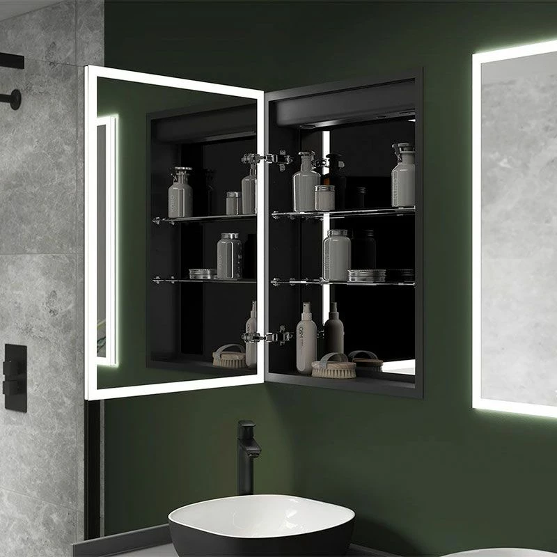 Sensio Eclipse TrioTone Single Door LED Cabinet Mirror 700x500x116mm - SE30298T0 3 Sensio Eclipse TrioTone Single Door LED Cabinet Mirror 700x500x116mm - SE30298T0 - Image 3