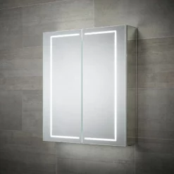 Sensio Sonnet Double Door Diffused LED Cabinet Mirror 700x600x132mm - SE30394C0