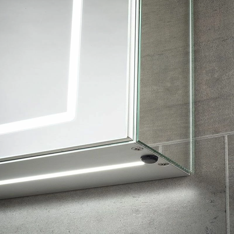 Sensio Sonnet Double Door Diffused LED Cabinet Mirror 700x600x132mm - SE30394C0 4 Sensio Sonnet Double Door Diffused LED Cabinet Mirror 700x600x132mm - SE30394C0 - Image 4