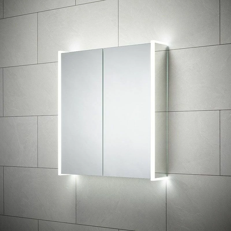 Sensio Ainsley Double Door Diffused LED Cabinet Mirror With Bluetooth 700x664x130mm - SE30794C0 2 Sensio Ainsley Double Door Diffused LED Cabinet Mirror With Bluetooth 700x664x130mm - SE30794C0 - Image 2