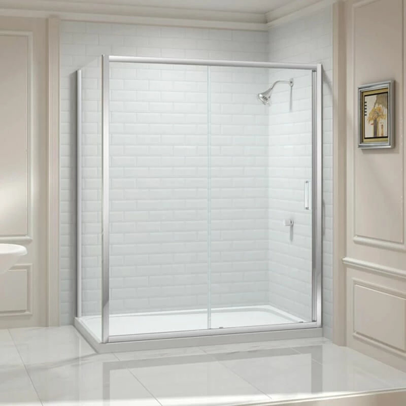 Merlyn 8 Series Sliding Shower Door With Tray 1000mm - MS88231 7 Merlyn 8 Series Sliding Shower Door With Tray 1000mm - MS88231 - Image 7