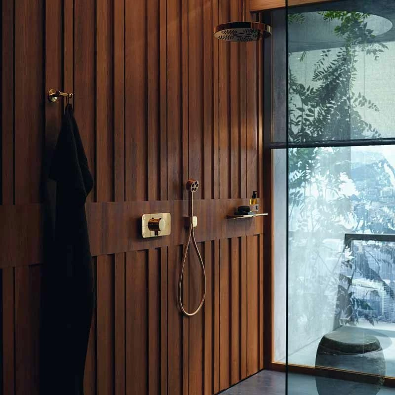 Axor Universal Circular Shelf 400mm - Matt Black - 42844670 3 Axor Universal Circular Shelf 400mm - Matt Black - 42844670 - Image 3