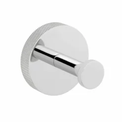 Vado Spa Knurled Robe Hook - SPA-186-CPK