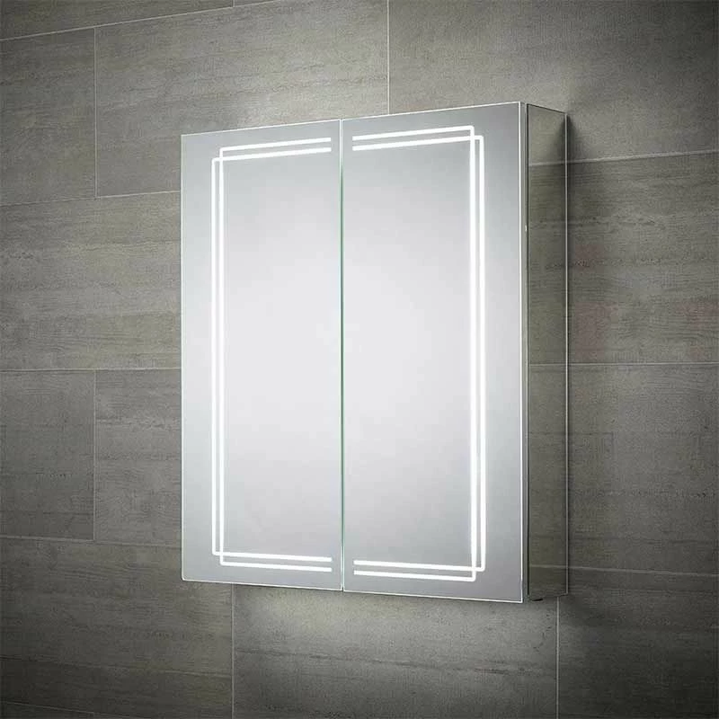 Sensio Harlow Double Door Diffused LED Cabinet Mirror 700x600x132mm - SE31394C0 1 Sensio Harlow Double Door Diffused LED Cabinet Mirror 700x600x132mm - SE31394C0