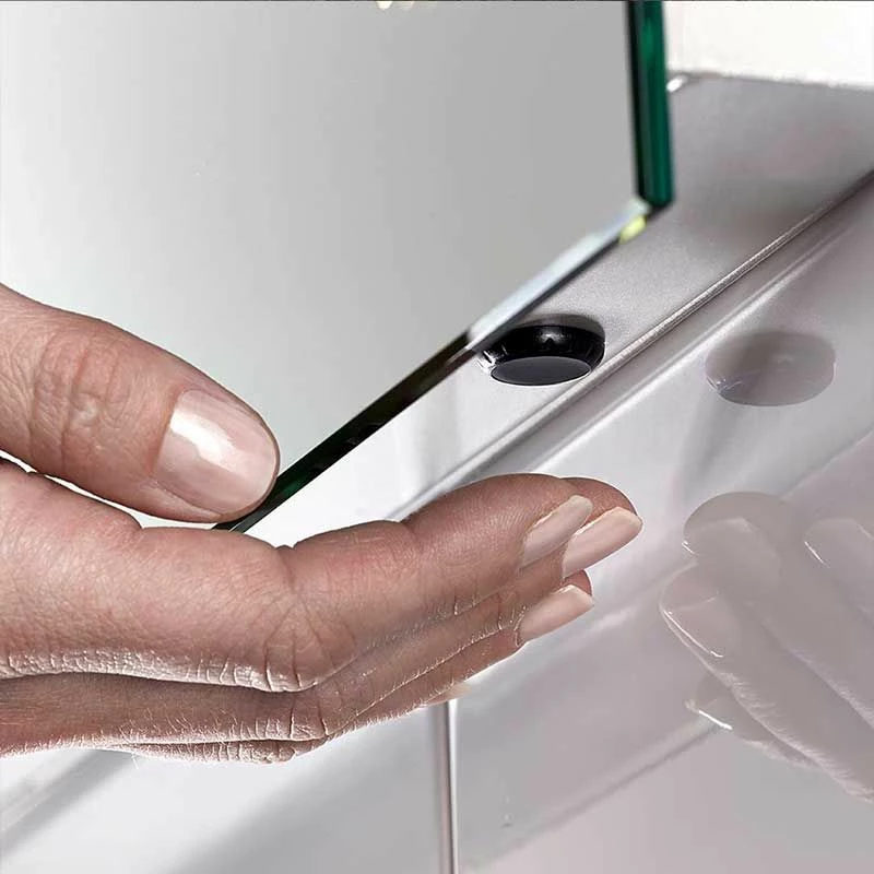 Sensio Aspen Double Bathroom Cabinet Mirror With Diffused LED's - SE30816C0 4 Sensio Aspen Double Bathroom Cabinet Mirror With Diffused LED's - SE30816C0 - Image 4