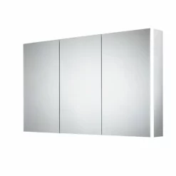 Sensio Ainsley Triple Door Diffused LED Cabinet Mirror With Bluetooth 700x1200x130mm - SE30994C0