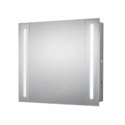 Sensio Finlay Single Door LED Cabinet Mirror 600x650x105mm - SE34295C0
