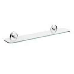 Bristan Solo Glass Shelf Chrome Plated - SO SHELF C