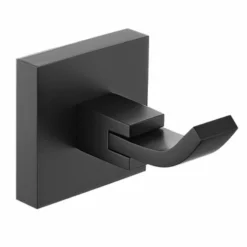 Bristan Square Hook Brass - Black - SQ HOOK BLK