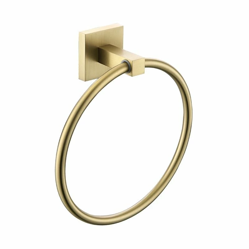 Bristan Square Ring - Brushed Brass - SQ RING BB 2 Bristan Square Ring - Brushed Brass - SQ RING BB - Image 2