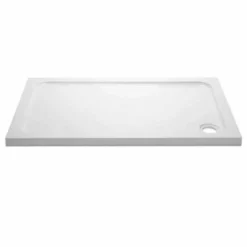 April Slimline Rectangular Shower Tray Ex. 90mm Waste 1400mm X 700mm - TR9-1470