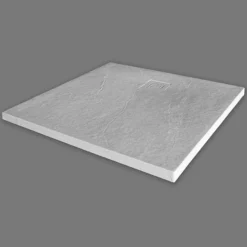 Front Page 20 Merlyn Truestone Square Shower Tray With Integrated Waste - White - 900 X 900mm - T90RTW