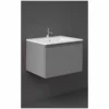 RAK Ceramics Joy Uno Wall Hung Vanity Unit 60cm - Urban Grey - UNOWH060UGY
