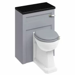 Burlington 600mm WC Unit - Grey - W60G