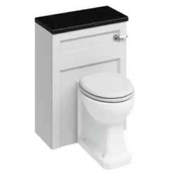 Burlington 600mm WC Unit - Matt White - W60W