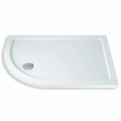 MX DucoStone Offset Quadrant Left Hand Shower Tray 1200mm X 800mm - XFZ