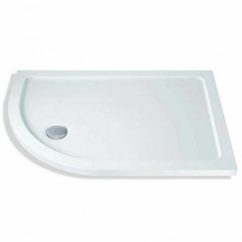 MX DucoStone Offset Quadrant Left Hand Shower Tray 1200mm X 800mm - XFZ 1 MX DucoStone Offset Quadrant Left Hand Shower Tray 1200mm X 800mm - XFZ